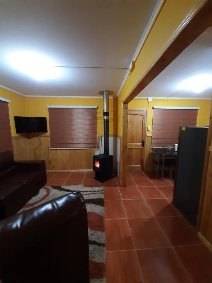 Villa Cabana Cavernas Austral Puerto Sanchez Exterior foto